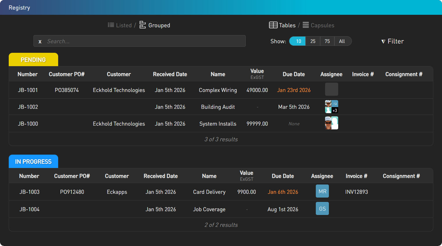 Transactions Hero Image